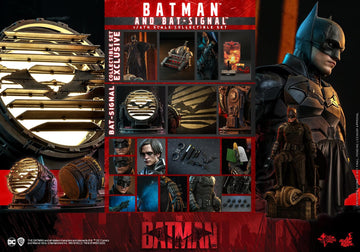 Preventa Figura Batman & Bat-Signal - The Batman marca Hot Toys MMS641 – EM  Custom Studios