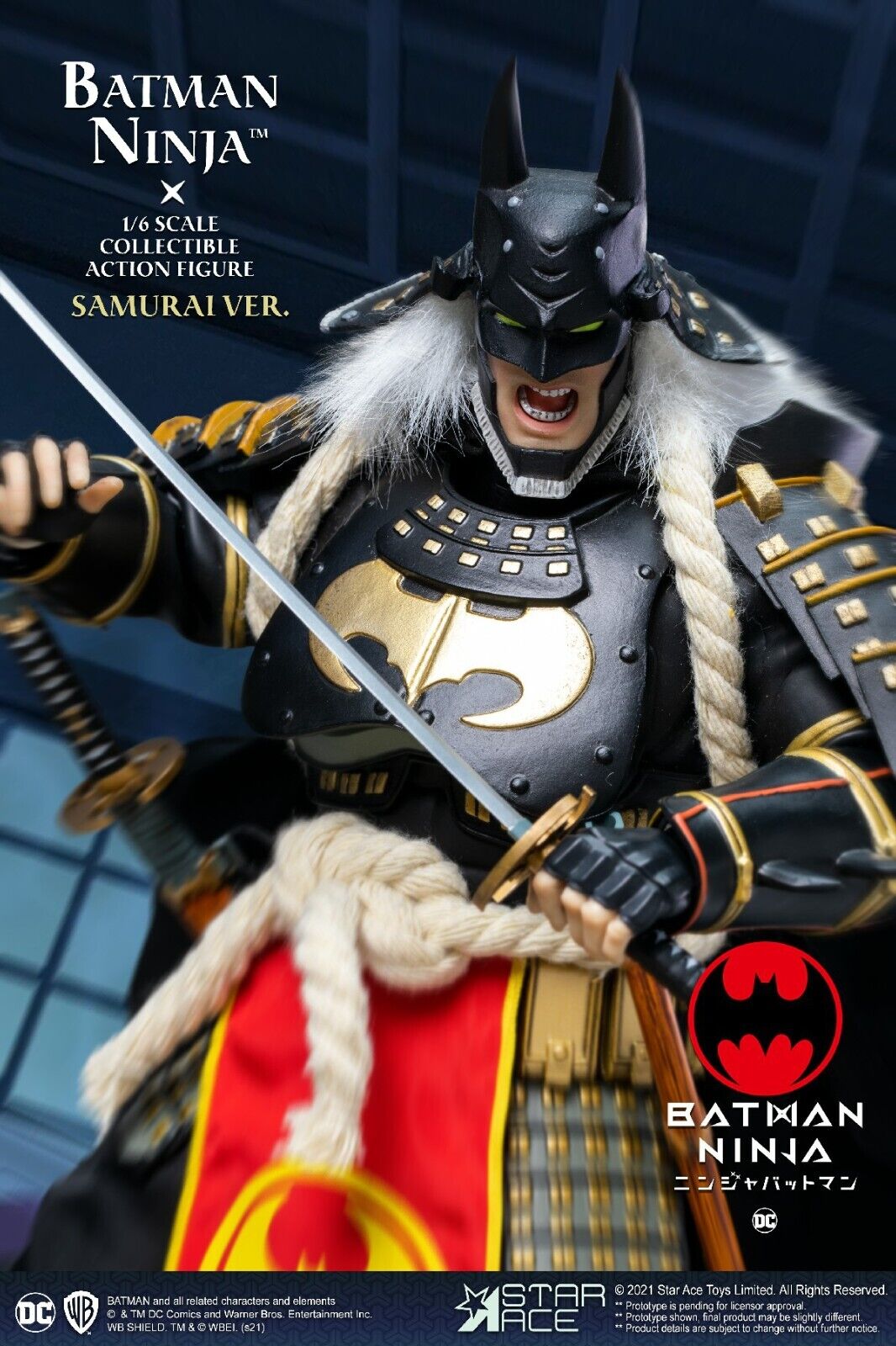 Pedido Figura Batman (Samurai version) - Batman Ninja marca Star Ace S – EM  Custom Studios