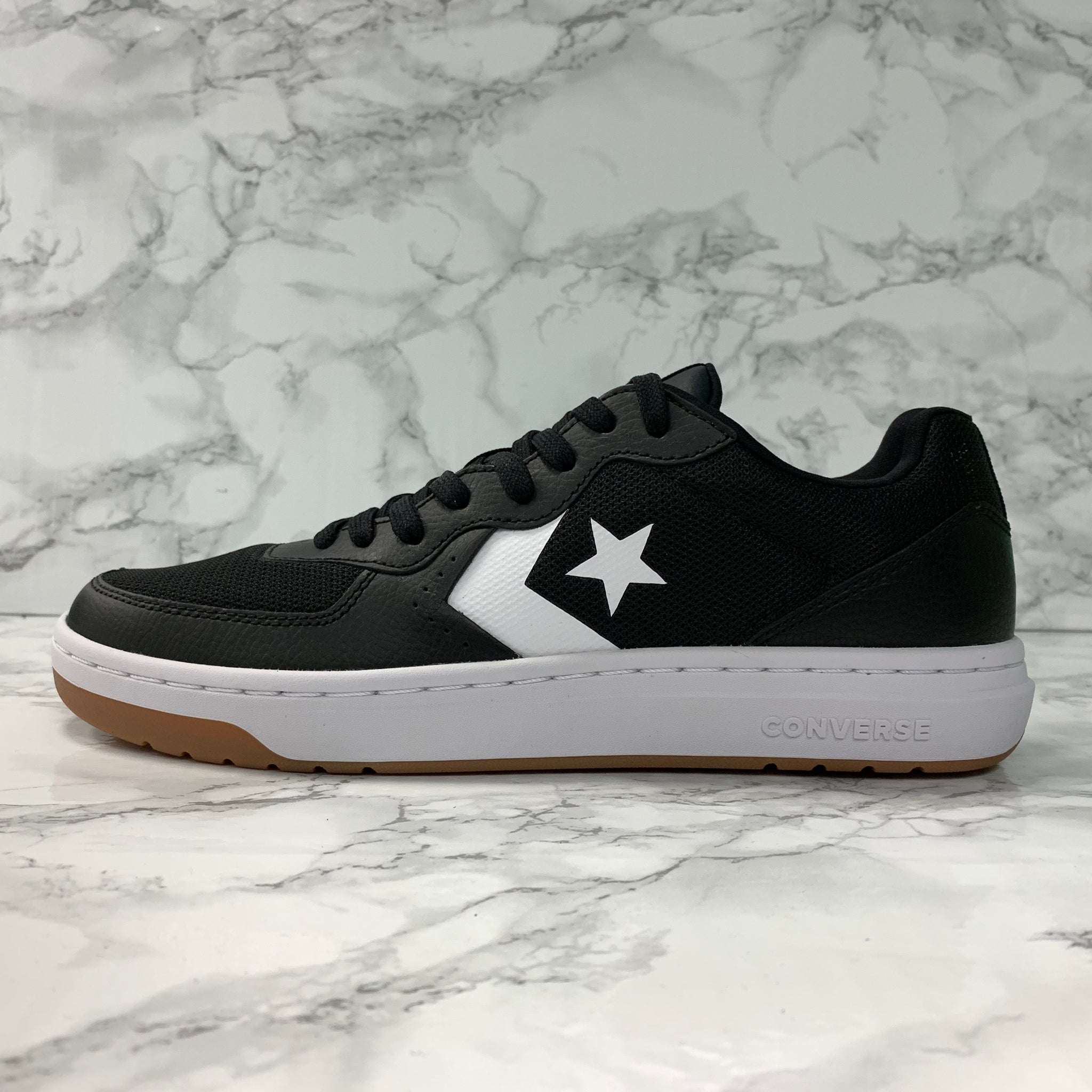 converse rival ox black