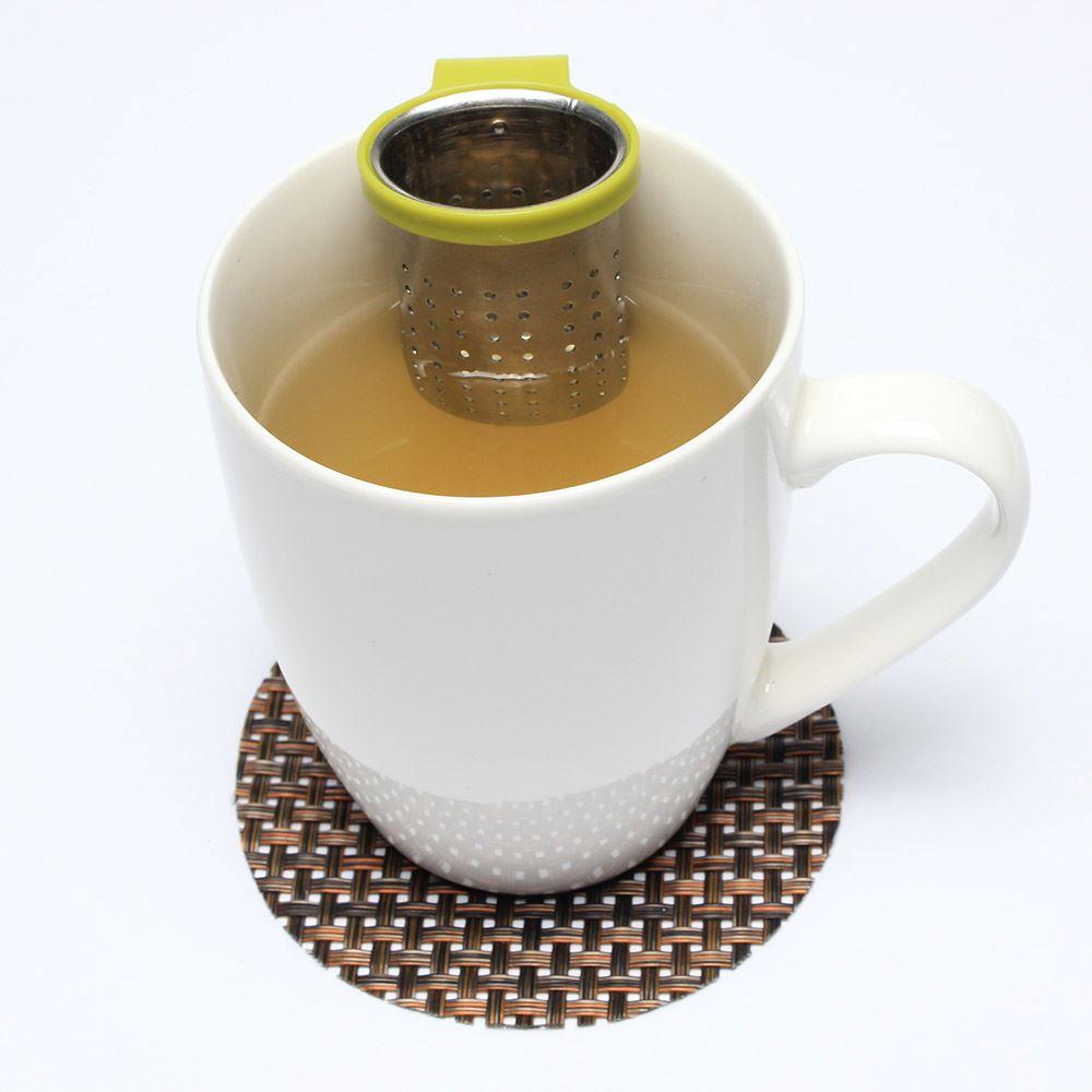 Injusto monitor Un evento Infusor colgante para taza de acero inoxidable y silicona para té – TRESSO®