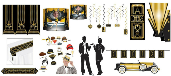 Glitz & Glam VIP Hollywood Cardboard Cutouts Party Decorations