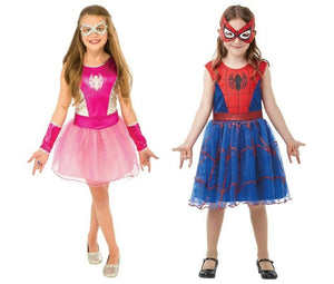 Spider Girl Deluxe Tutu Pink Spider Tutu Dress Girls Costume | Crazy Costume  Deals