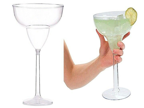 Oversized XL Giant Martini Glass - 25oz - Holds 4-6 Regular  Martinis or Jumbo Cocktails - Extra Large Glassware Fun for Bachelorette  Parties & Birthdays - Holiday Party Exchange 