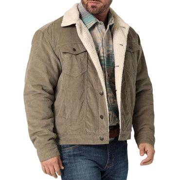 Men's Wrangler® Sherpa Lined Jacquard Print Jacket | JACKETS & OUTERWEAR |  Wrangler®