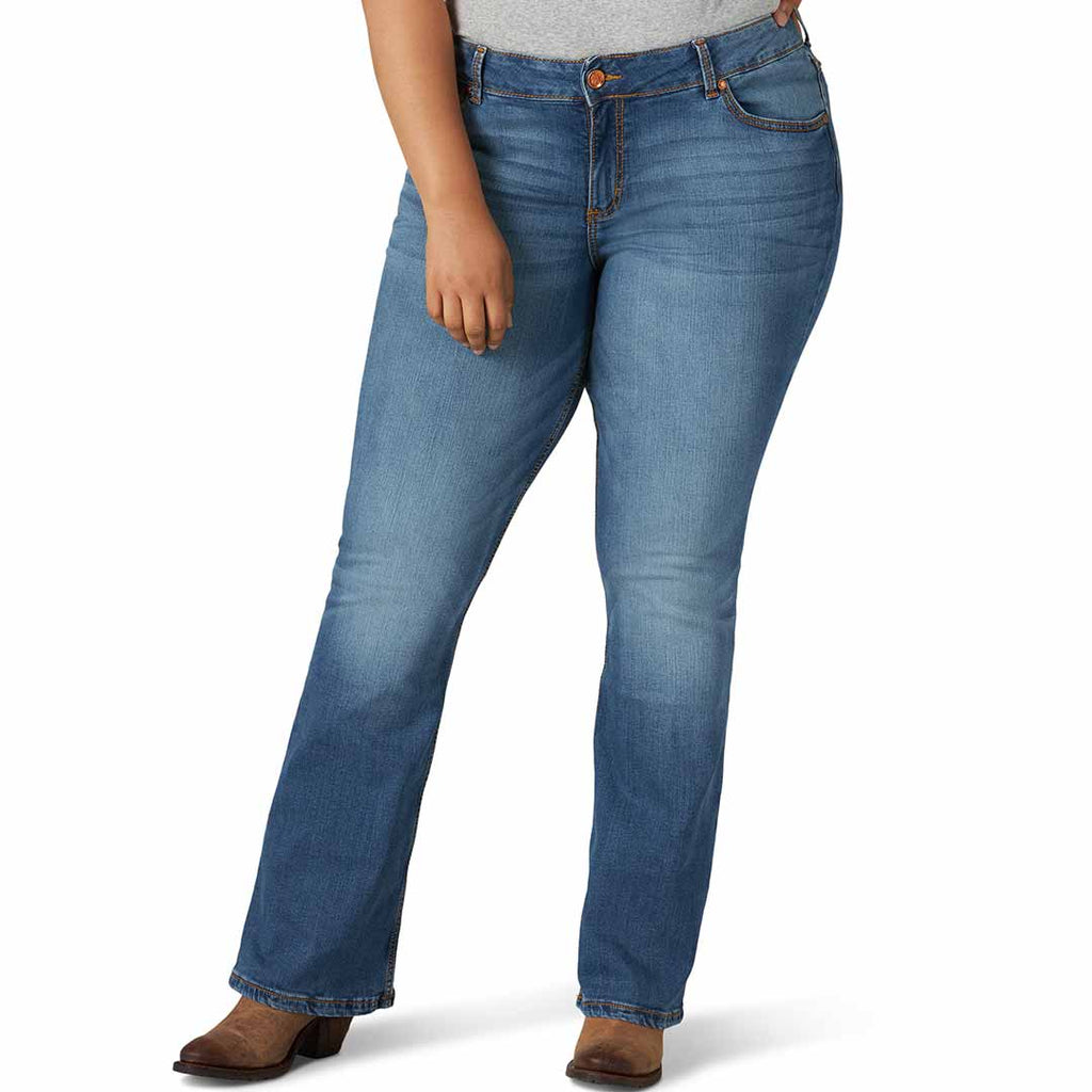 Wrangler Women's Retro Mae Mid Rise Bootcut Jeans | Lammle's