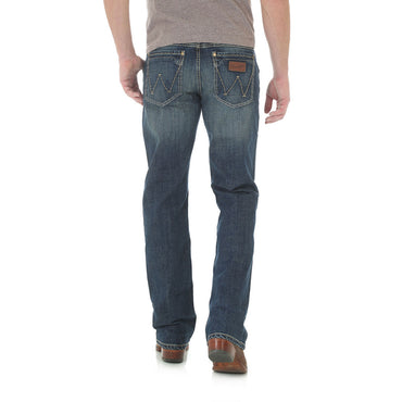 WRANGLER® 937STR COWBOY CUT® NAVY STRETCH SLIM FIT JEAN