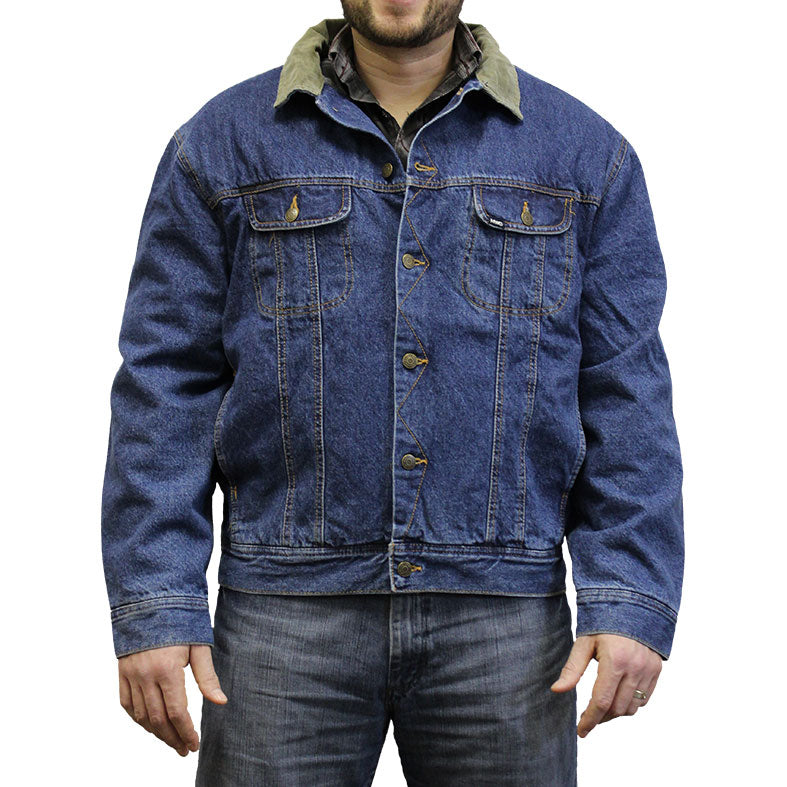 MWG Apparel Men's StormRider Lined Denim Jacket