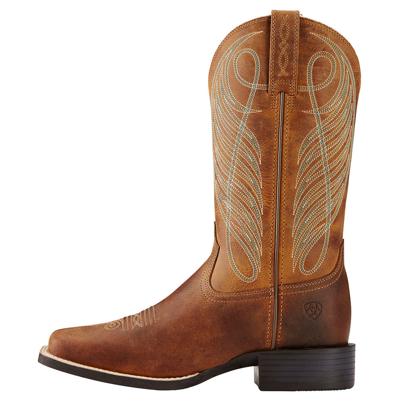 Ariat Women's Round Up Square Toe Cowgirl Boots | Lammle's