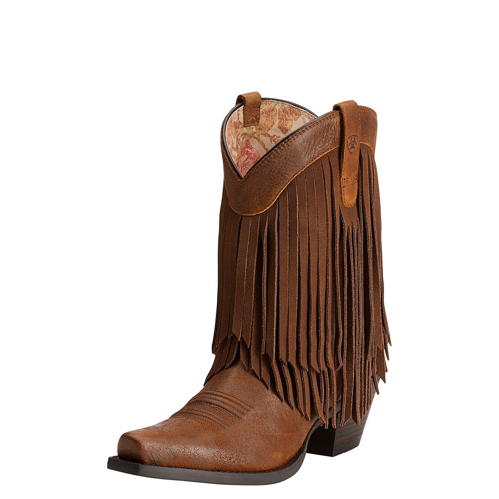 cowgirl boots with fringes