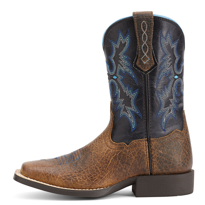 Ariat Boys' Tombstone Square Toe Cowboy Boots