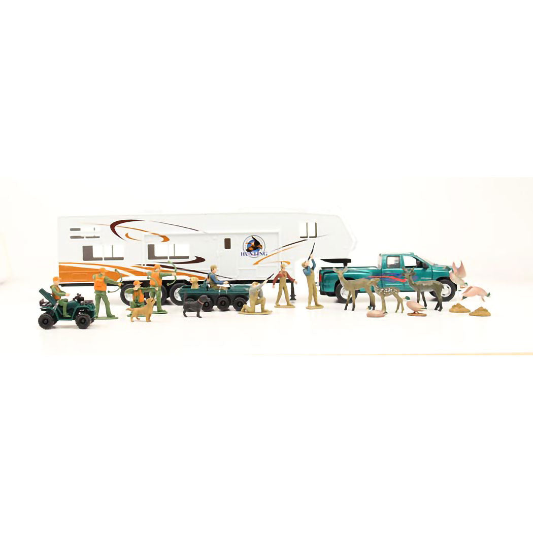 toy truck and camper set