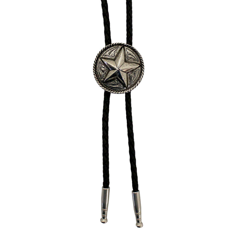 AndWest Men's Star Concho Bolo Tie