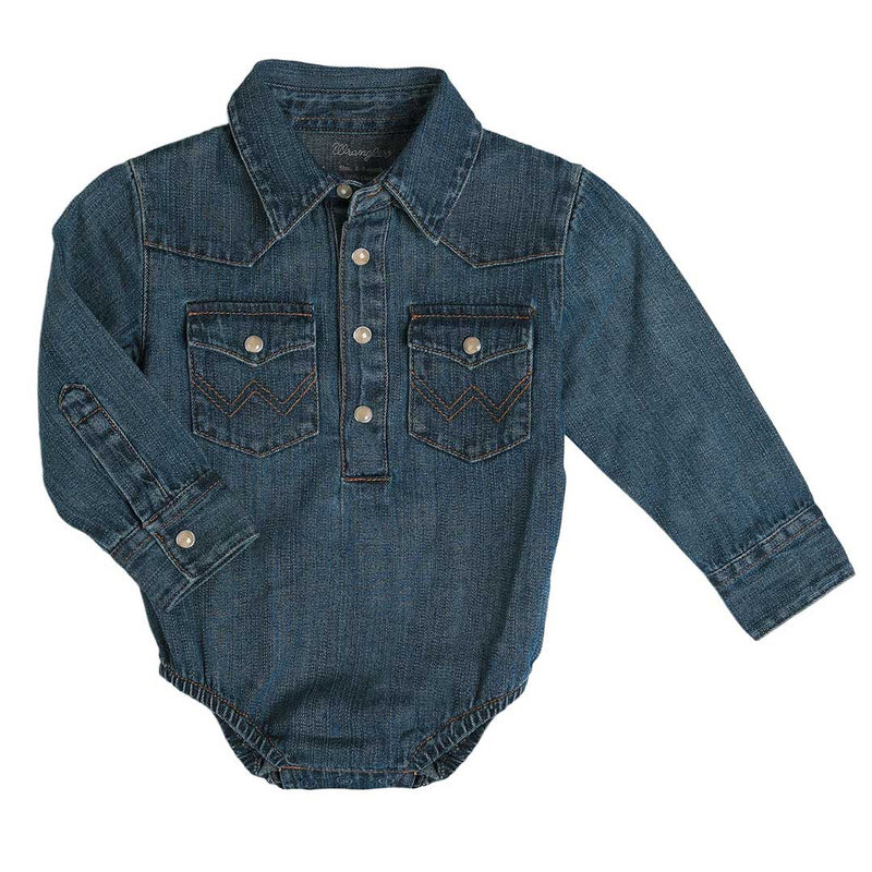 Wrangler Baby All Around Baby Denim Onesie