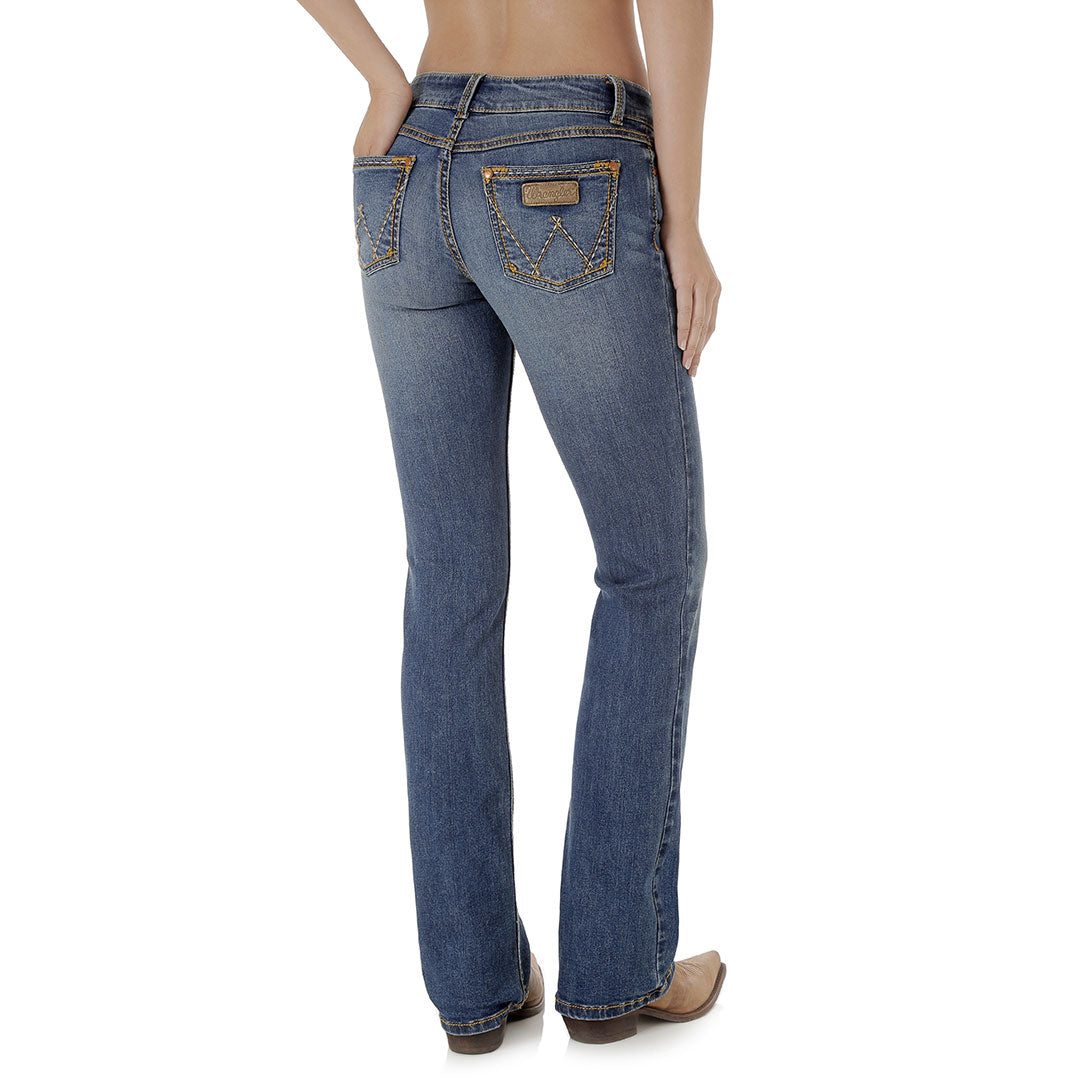 Wrangler Women's Retro Mae Mid Rise Bootcut Jeans | Lammle's