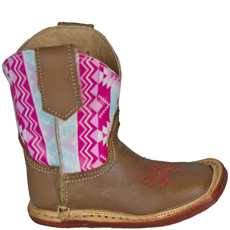 Roper Baby Girls' Aztec Shaft Cowgirl Boots