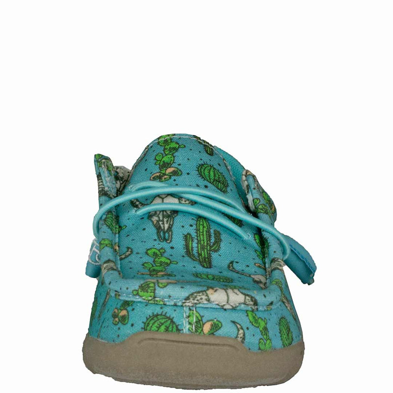 Roper Girls' Cactus Print Slip-On Shoes