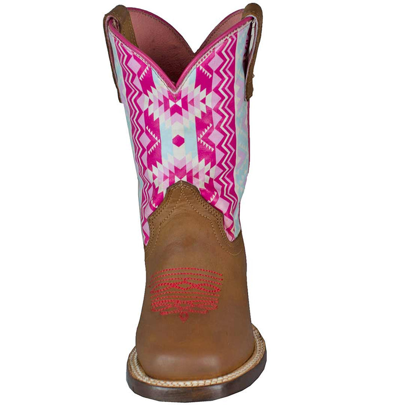 Roper Girls' Aztec Shaft Cowgirl Boots