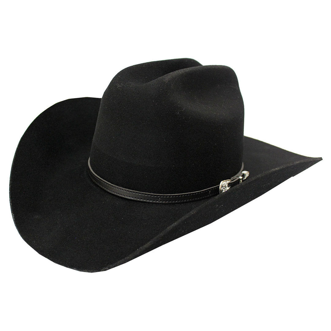Ariat 3X Black Wool Cowboy Hat | Felt Cowboy Hats | Lammle's