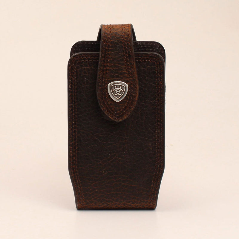 Ariat Tab Closure Leather Cell Phone Case