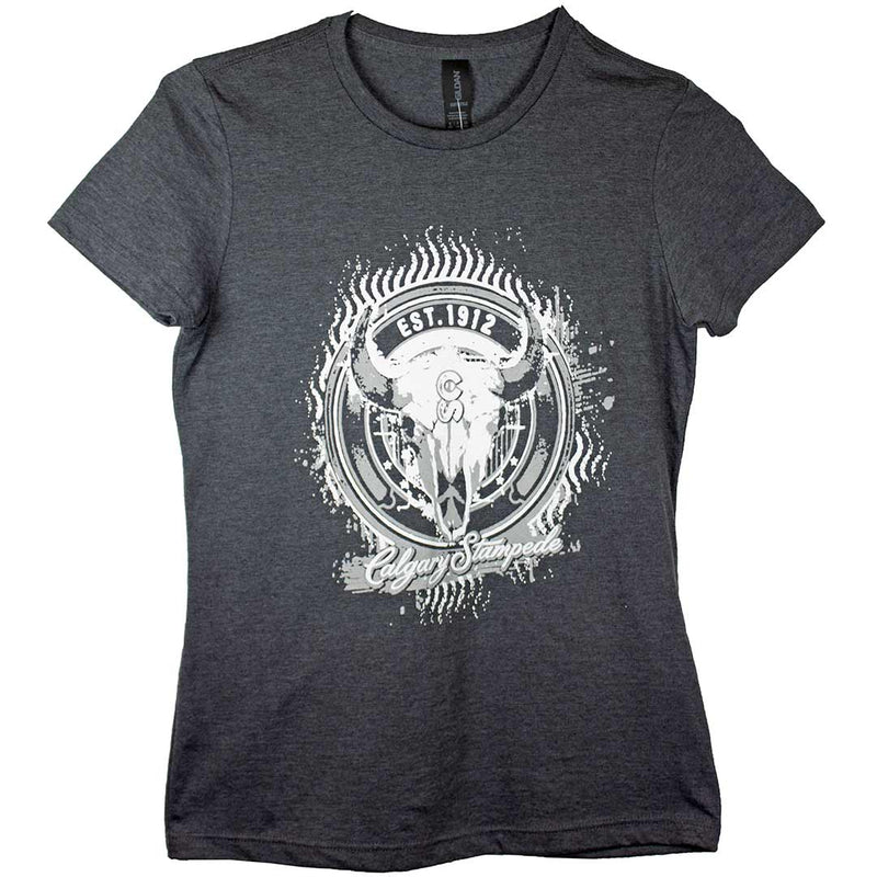 Calgary Stampede Women's Steer Skull T-Shirt