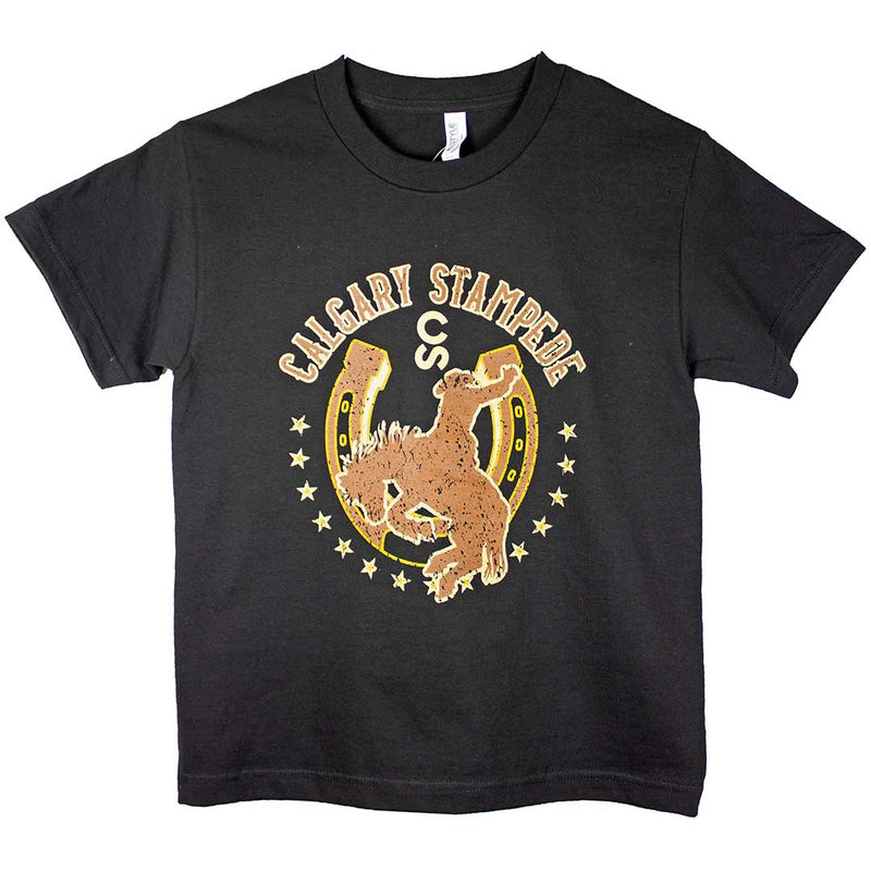Calgary Stampede Youth Bronc Horseshoe T-Shirt