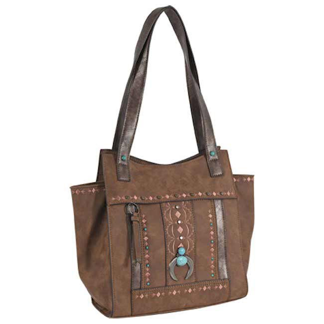 Catchfly Brushed Embroidered Tote Bag