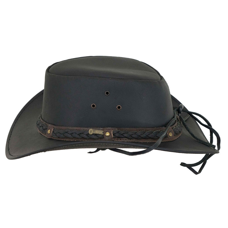 Outback Trading Co. Wagga Wagga Western Leather Hat