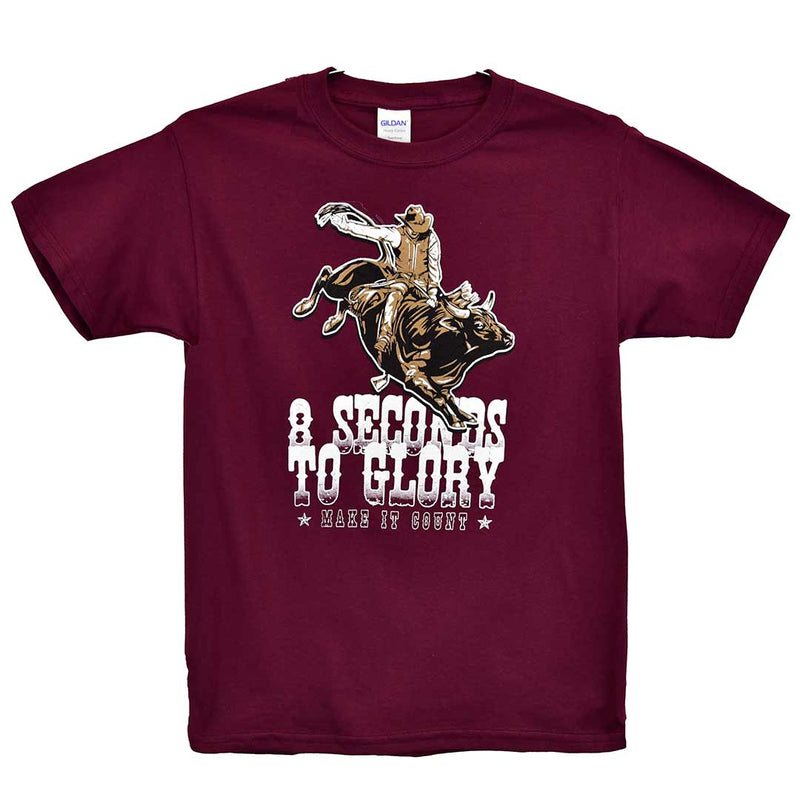 Cowboy Hardware Boys' 8 Seconds Graphic T-shirt