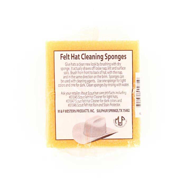 M&F Western Felt Cowboy Hat Cleaning Sponge