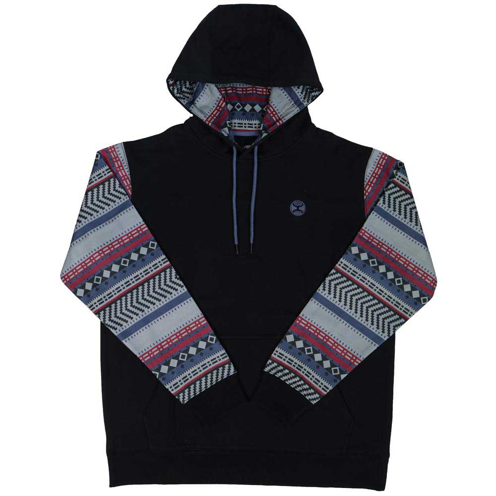 Hooey Men's Acuna Aztec Sleeve Pullover Hoodie | Lammle's