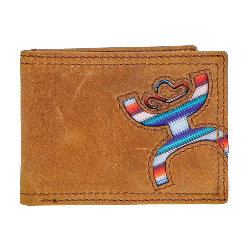 Hooey Men's Original Front Pocket Serape Print Bifold  Wallet
