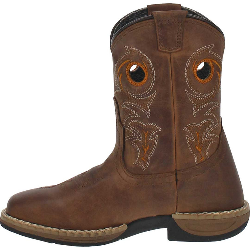 Dan Post Kids Storms Eye Jr Leather Cowboy Boots