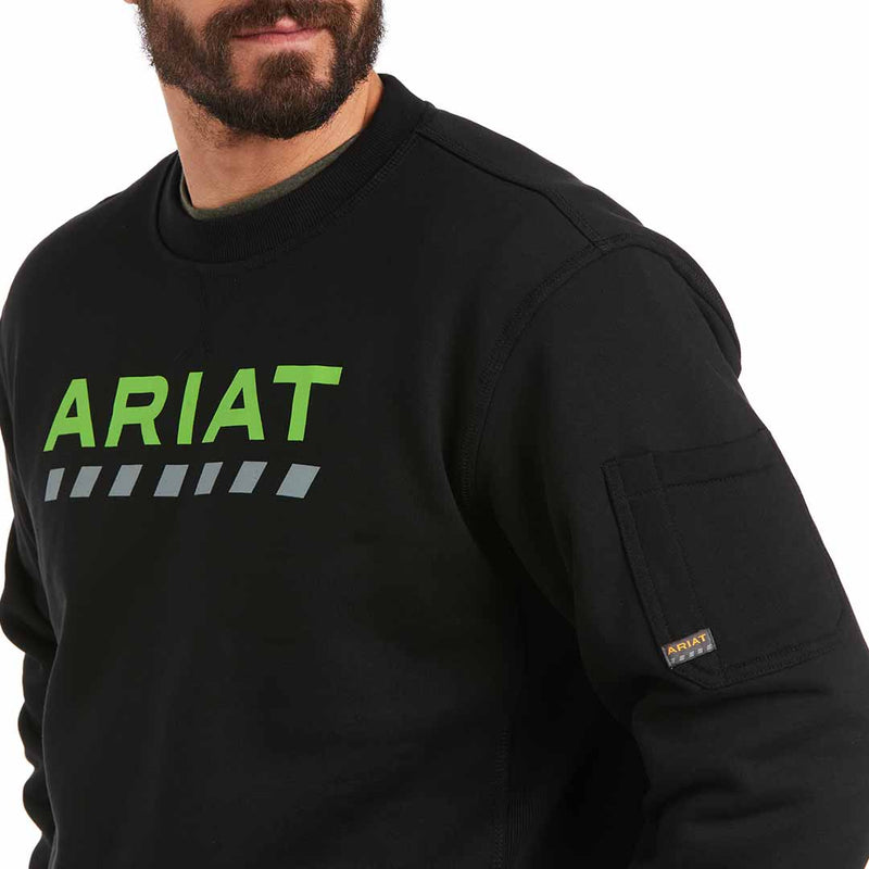 Ariat Men's Rebar Workman Logo Sweatshirt
