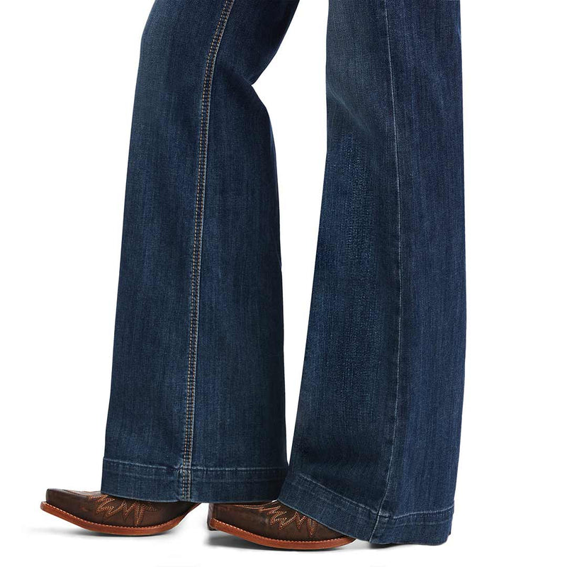 Ariat Women's Trouser Perfect Rise Alana Wide Leg Jeans