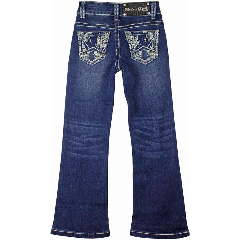 Rodeo Girl Girls' Embellished Bootcut Jeans