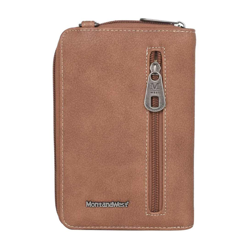 Montana West Boot Scroll Embroidered Collection Phone Wallet