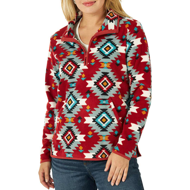 Wrangler Women's Retro Southwest Fleece Pullover | Lammle's