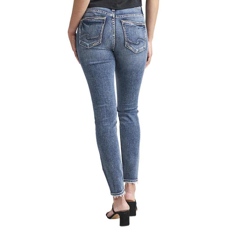 Silver Jeans Women's Suki Mid Rise Skinny Jeans