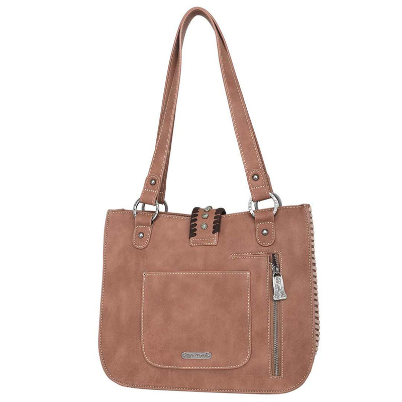 Trinity Ranch Hair-On Leather Collection Tote Bag