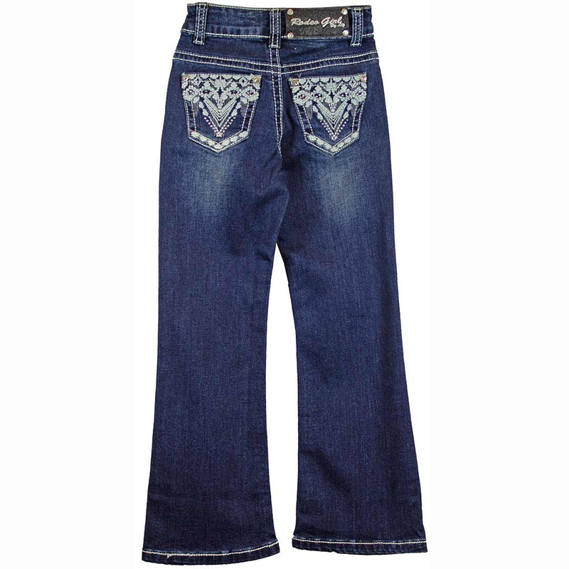 Rodeo Girl Girl's Embroidered  Bootcut Jeans