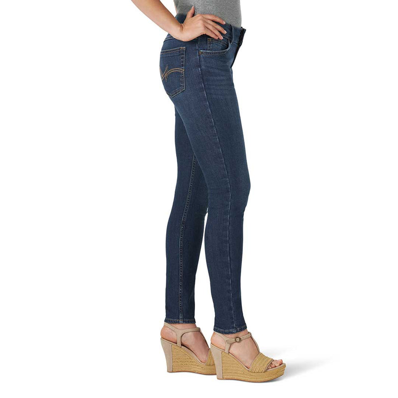 Wrangler Women's Essential Mid Rise Skinny Jeans