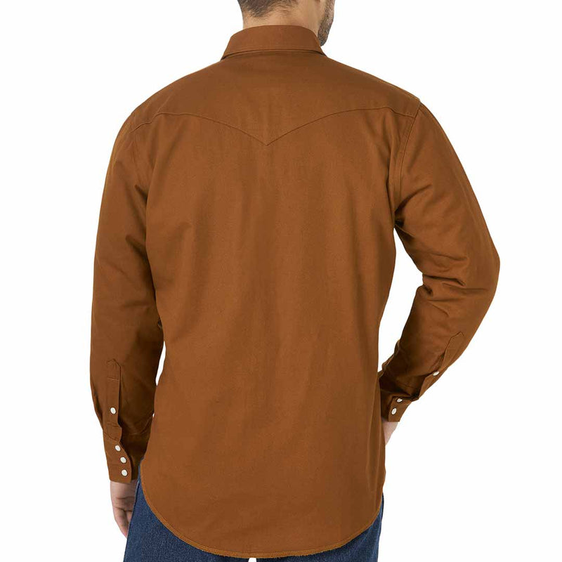 Wrangler Men's Flannel Lined Work Shirt