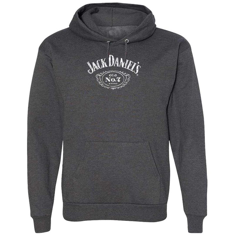 Jack Daniel's Logo Grey Hoodie