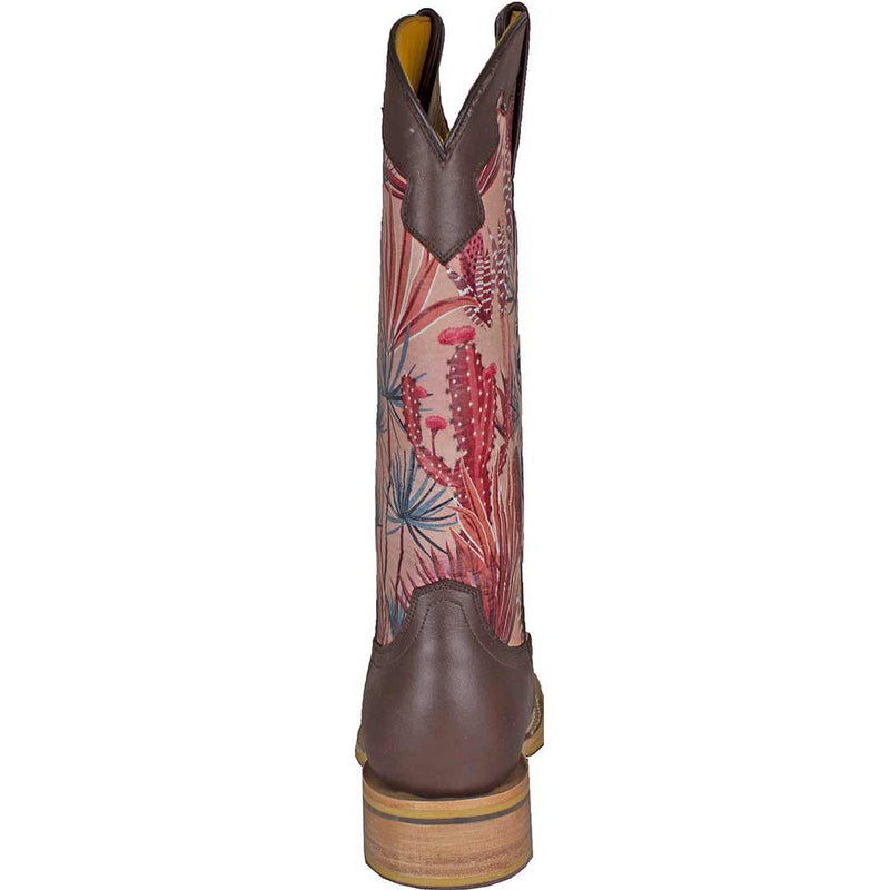 Tin Haul Women's Cactus Sole Cowgirl Boots