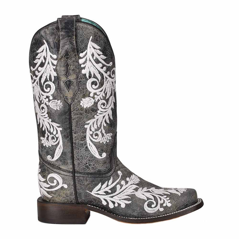 Corral Women's Glow In The Dark Square Toe Cowgirl Boots