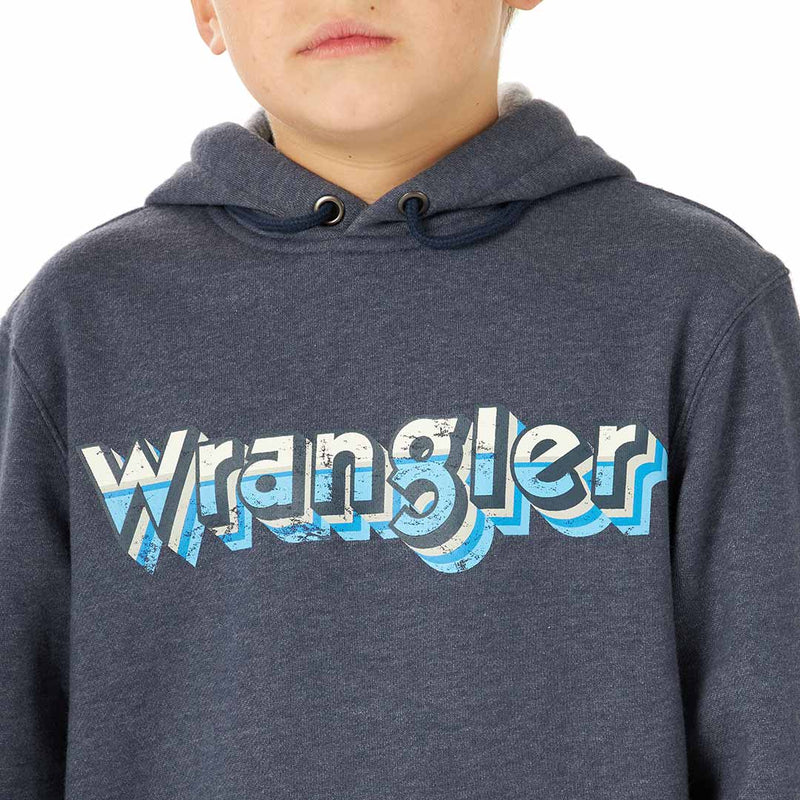 Wrangler Boy's Kabel Logo Graphic Hoodie