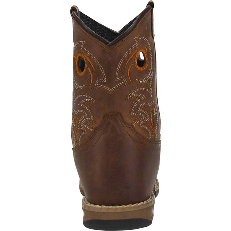 Dan Post Kids Storms Eye Jr Leather Cowboy Boots