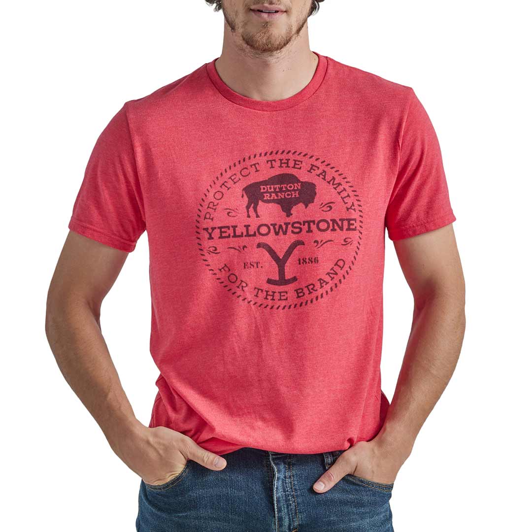 Lucky Brand Yellowstone Bear Tee - Light Red – Rachelle M. Rustic