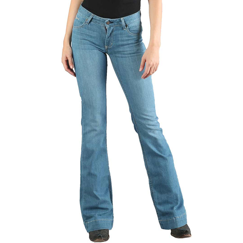 Kimes Ranch Women's Lola Soho Flare Trouser Jean