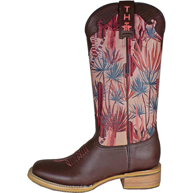 Tin Haul Women's Cactus Sole Cowgirl Boots